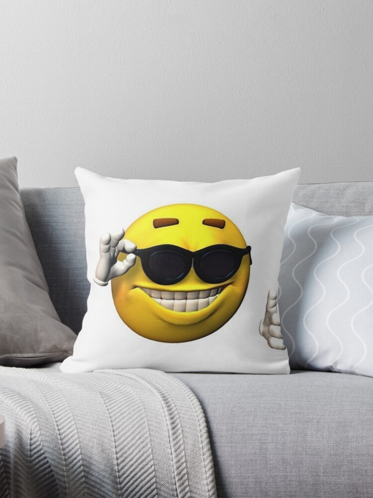 Smiley Face With Sunglasses On And Thumb Up