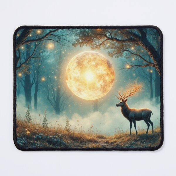 Item preview, Winter Stag designed and sold by Whimsical Art by Angela.