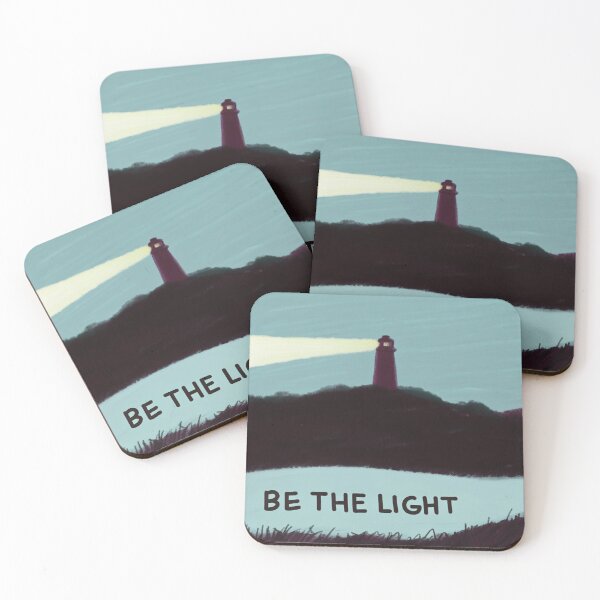 Item preview, Be The Light Motivational Lighthouse Painting designed and sold by mark-krisav.