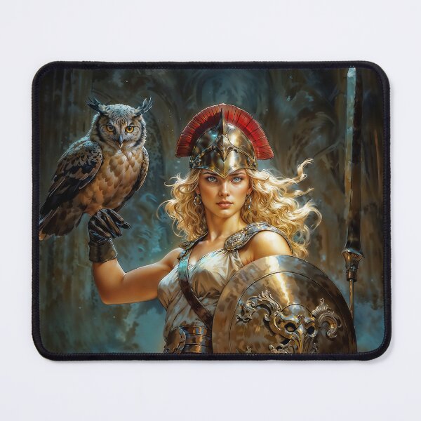 Item preview, Athena Goddess Iluustration designed and sold by AliceWhiteDF.