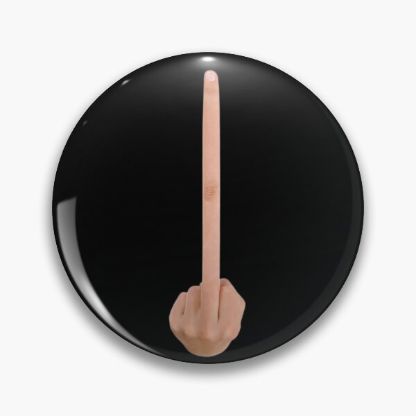 Item preview, Extended Middle Finger Funny Meme designed and sold by NF Designs Studio DTF.