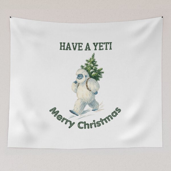 Item preview, Have a Yeti Merry Christmas – Funny Christmas Yeti Design designed and sold by Kindloom.