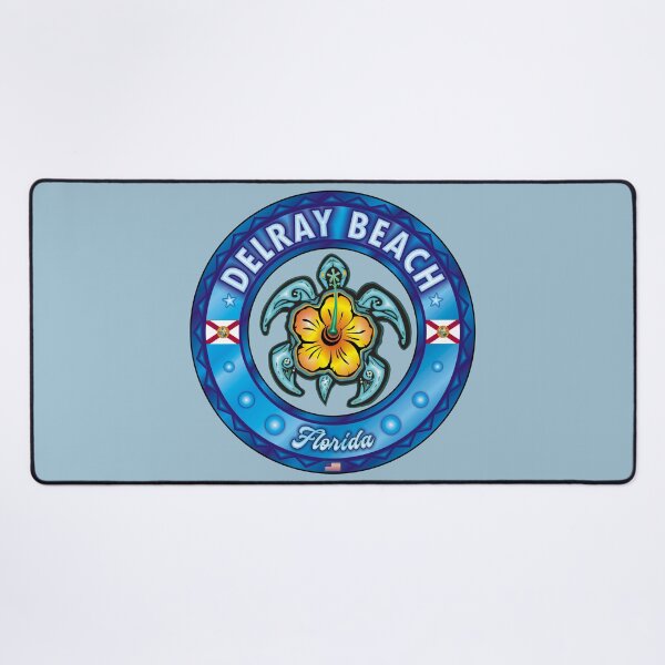 Item preview, Delray Beach Florida sea turtle hibiscus designed and sold by studioss76.