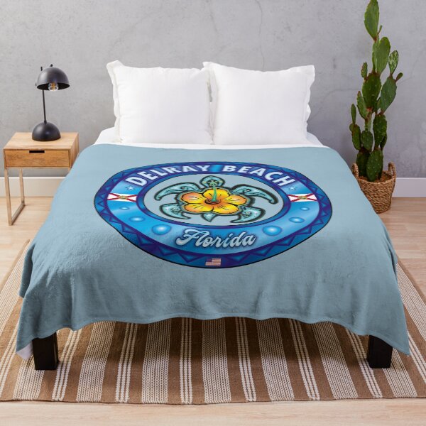 Item preview, Delray Beach Florida sea turtle hibiscus designed and sold by studioss76.