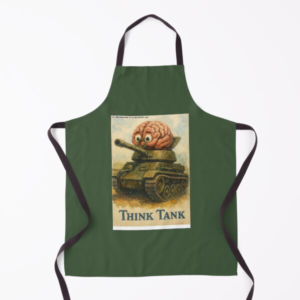 Item preview, Whimsical Think Tank Cartoon Design designed and sold by Rick London Gifts.