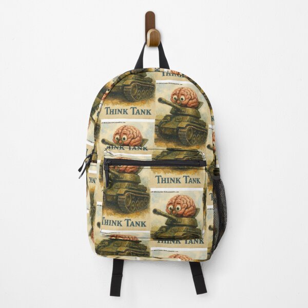 Item preview, Whimsical Think Tank Cartoon Design designed and sold by Rick London Gifts.