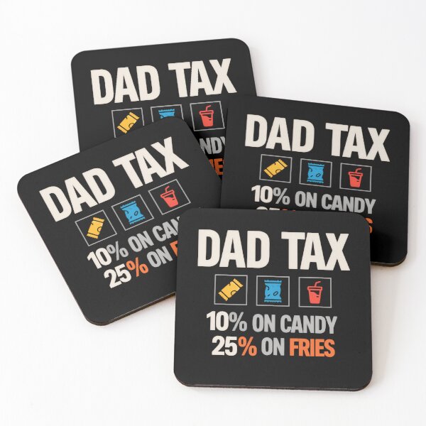 Item preview, Dad Tax – Hilarious Fathers Day Joke  designed and sold by SkeletonsDanger.