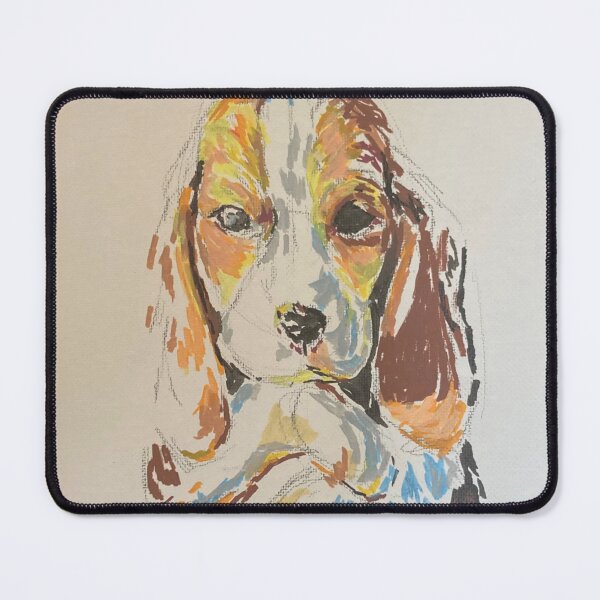 Item preview, Beagle puppy in acrylic  designed and sold by ElenaCarin97.