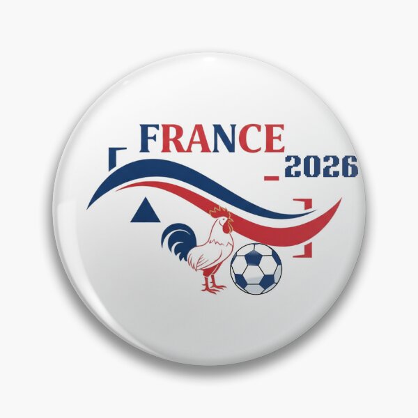 Item preview, Le Coq Gaulois Minimaliste - France 2026 T-Shirt / Vagues Abstraites Tricoloresز designed and sold by printeGear.