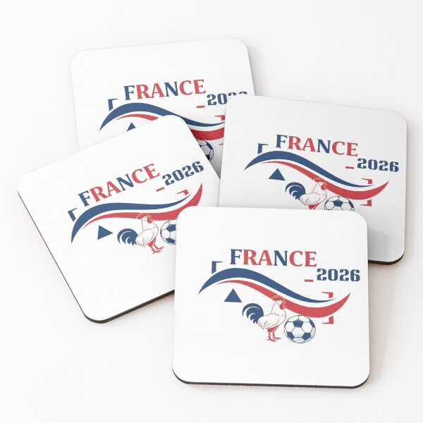 Item preview, Le Coq Gaulois Minimaliste - France 2026 T-Shirt / Vagues Abstraites Tricoloresز designed and sold by printeGear.