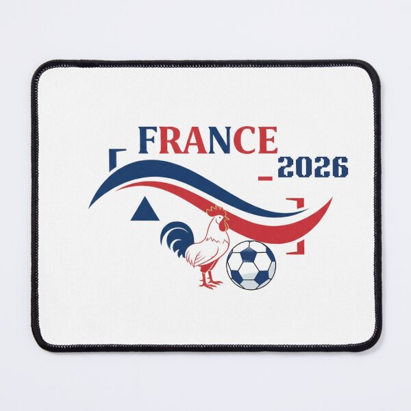 Item preview, Le Coq Gaulois Minimaliste - France 2026 T-Shirt / Vagues Abstraites Tricoloresز designed and sold by printeGear.
