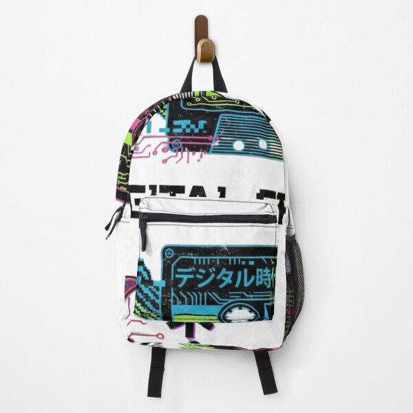 Item preview, Digital Era Glitch: Japanese Cassette Tape Circuit Board Sticker & Vaporwave T-Shirt designed and sold by MonaRose_Art.