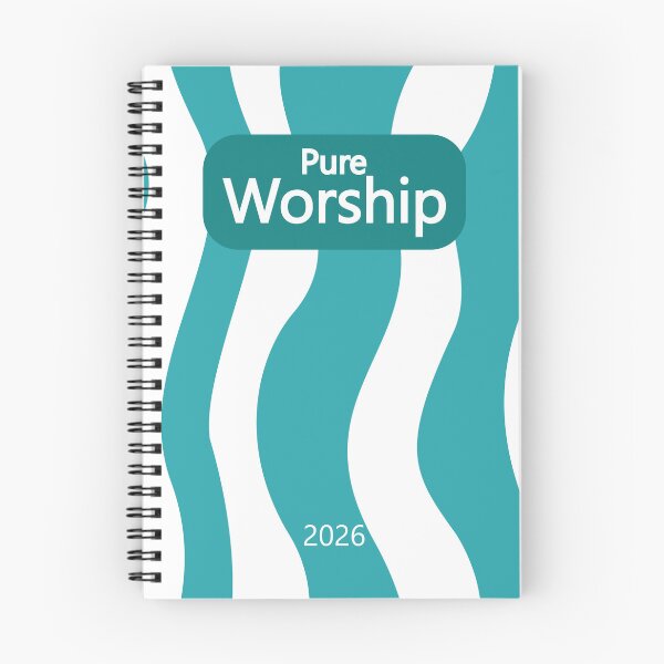 Item preview, Pure Worship 2026 Notebook designed and sold by AhmedZouita.