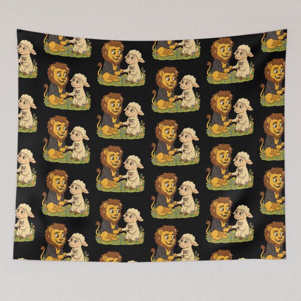 Item preview,  TITSOAK BWTHHYBL Lion Lamb Vampire Parody Meme Design designed and sold by ArcanePrintsxo.