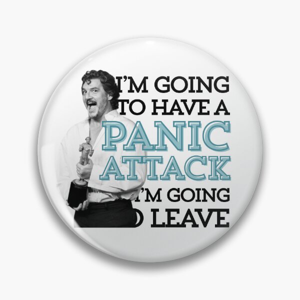 Item preview, Pedro Pascal Panic Attack designed and sold by sixhours.