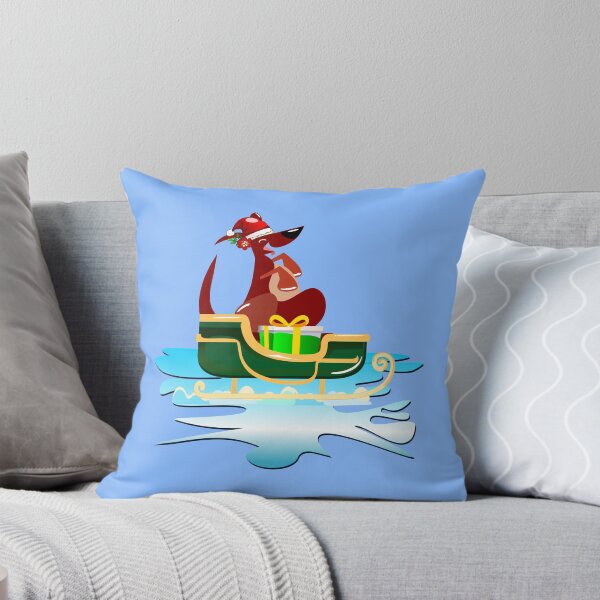 Item preview, Christmas Kangaroo designed and sold by minimalartstory.