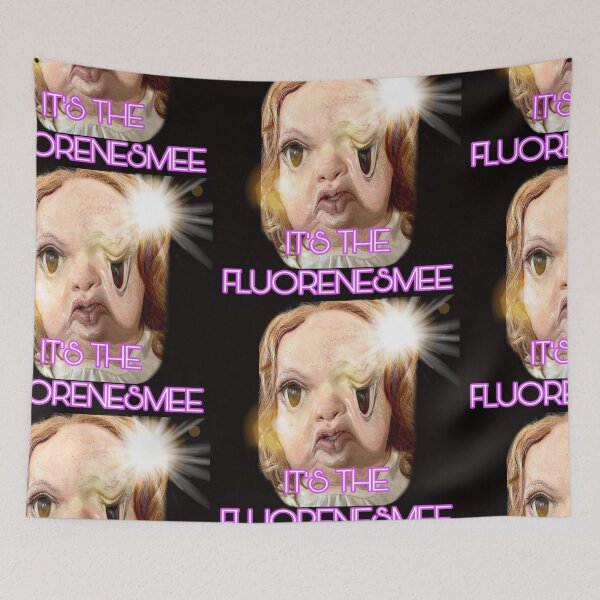 Item preview, TITSOAK BWTHHYBL Creepy Vampire Baby Fluorescents Parody Meme designed and sold by ArcanePrintsxo.