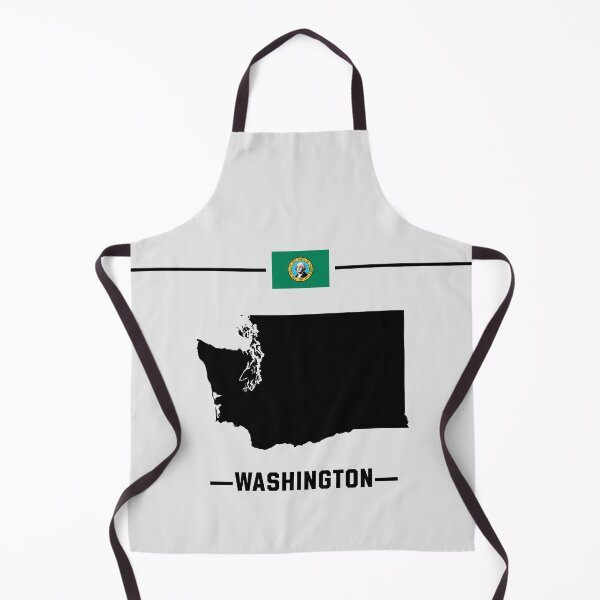 Item preview, Iconic Washington State Silhouette - Evergreen Pride Tee designed and sold by mashmosh.