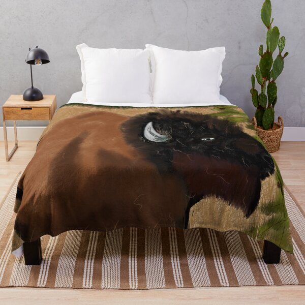 Item preview, Grand Tetons Bison designed and sold by Anne's Drawing and Design.