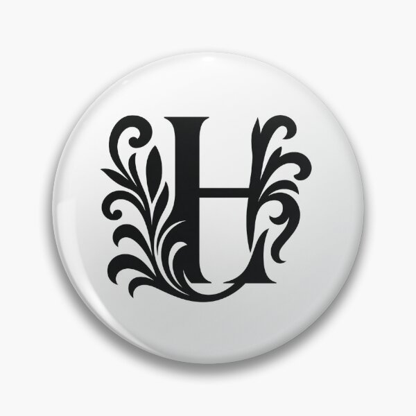 Item preview, Elegant Ornamental Letter H – Vintage Flourish Design designed and sold by luckyyouth.