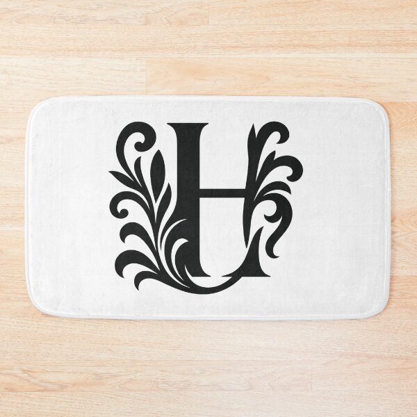 Item preview, Elegant Ornamental Letter H – Vintage Flourish Design designed and sold by luckyyouth.