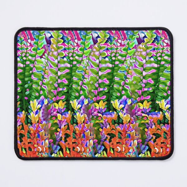 Item preview, FISH Stereogram Illusion Art Hidden 3D Magic Eye designed and sold by JMarP.