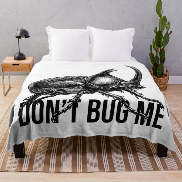 Item preview, Don’t Bug Me – Rhinoceros Beetle Funny Insect Design designed and sold by xndrlab.