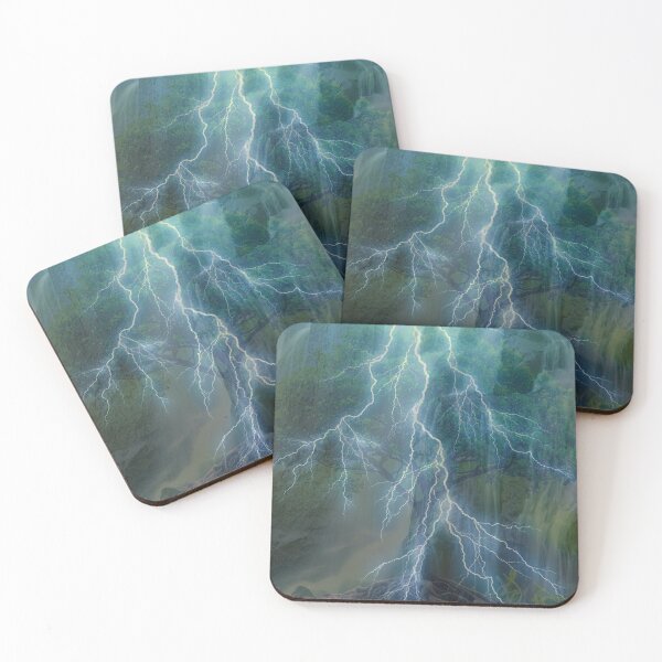 Item preview, Lightning, waterfall, tree... designed and sold by Luki84.