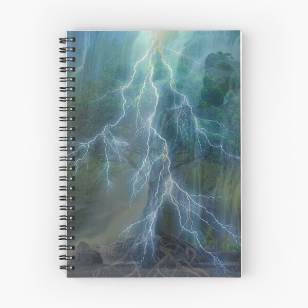 Item preview, Lightning, waterfall, tree... designed and sold by Luki84.