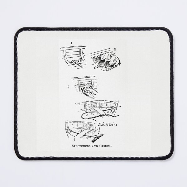 Item preview, Vintage Rowing Diagram – Stretchers and Guides Illustration designed and sold by Michael van der Hoorn.