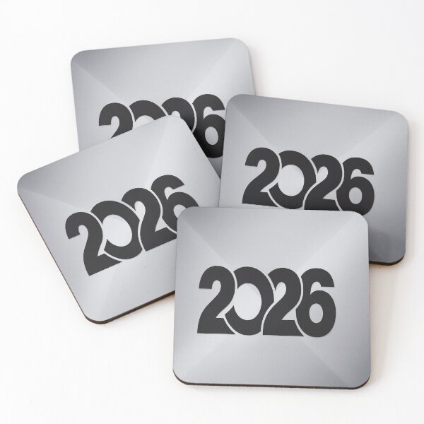 Item preview, 2026 Minimalist New Year Design – Modern Bold Typography Gift for Calendar Flip Fans designed and sold by POD DYNASTY.