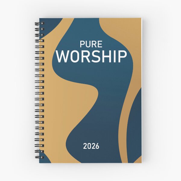 Item preview, Pure Worship 2026 Notebook designed and sold by AhmedZouita.
