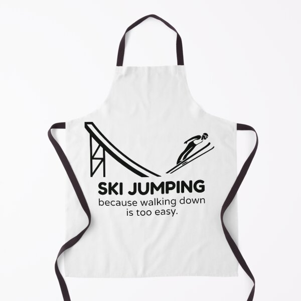 Item preview, Ski Jumping Because Walking Down Is Too Easy | Funny Ski Jumping | Ski Jumper designed and sold by Anniko Art Studio.