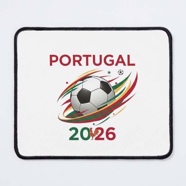Item preview, Camiseta Portugal 2026 - Bola de Futebol e Design Galo de Barcelos. designed and sold by printeGear.