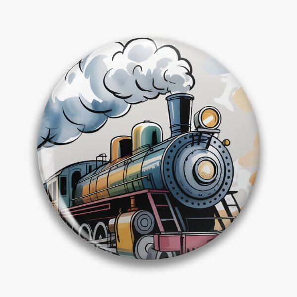Item preview, Kansas Stamp – Steam Train Prairie Watercolor designed and sold by JessArty ⭐⭐⭐⭐⭐.