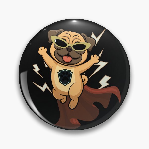 Item preview, Superdog in a red cape- gift for kids designed and sold by Lovelalaland.