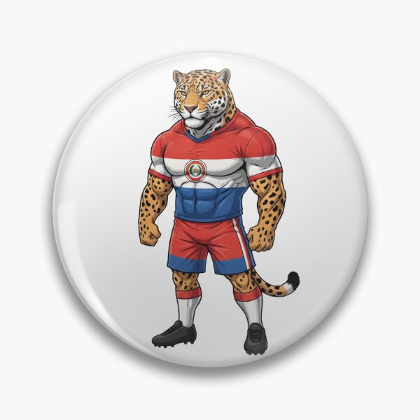 Item preview, Powerful Paraguayan Jaguar Football 2026 designed and sold by ArtByKatti.