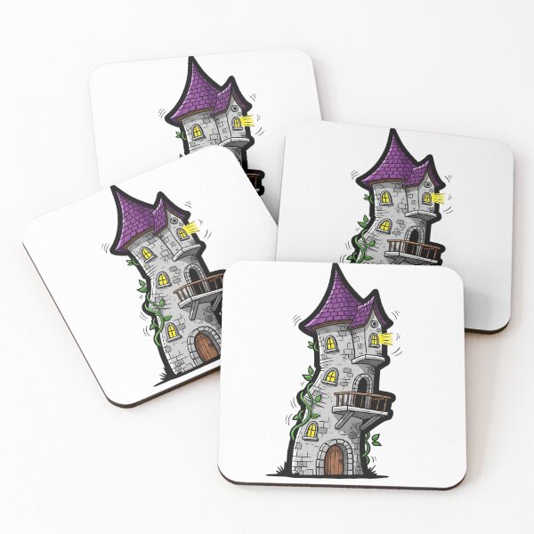 Item preview, Fantasy Tower Cartoon Castle Lover designed and sold by KroghDs.