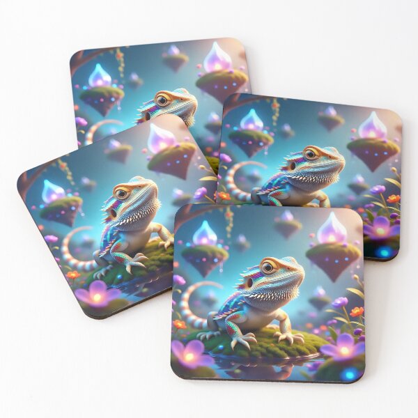 Item preview, A bearded dragon in a fantasy world.  designed and sold by Nomad-Maynard.