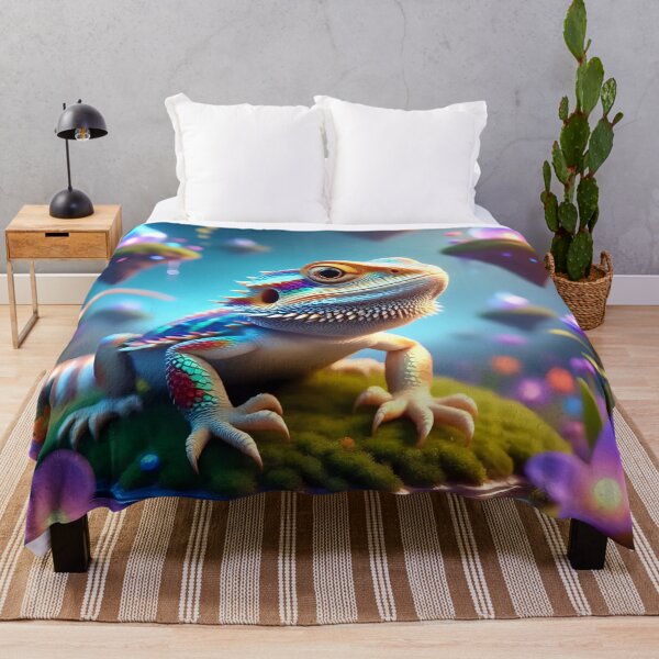 Item preview, A bearded dragon in a fantasy world.  designed and sold by Nomad-Maynard.