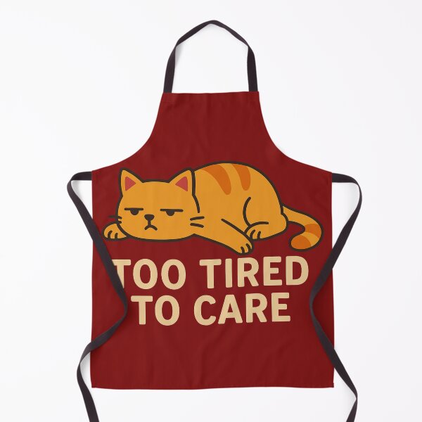 Item preview, Tired Cat Too Tired To Care designed and sold by Papier Atelier Art.