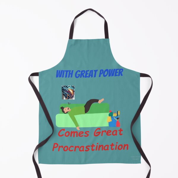 Item preview, Great Procrastination - Funny superhero Parody Quote designed and sold by Good Natured Designs.