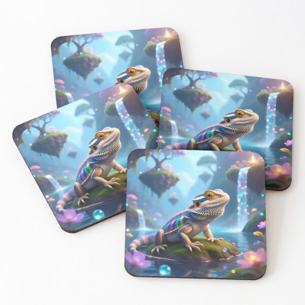 Item preview, A bearded dragon in a fantasy world.  designed and sold by Nomad-Maynard.
