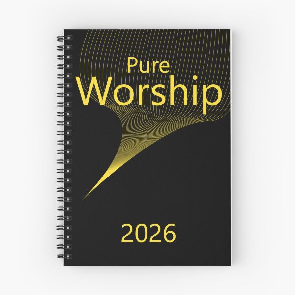 Item preview, Pure Worship 2026 Notebook designed and sold by AhmedZouita.