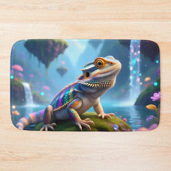Item preview, A bearded dragon in a fantasy world.  designed and sold by Nomad-Maynard.