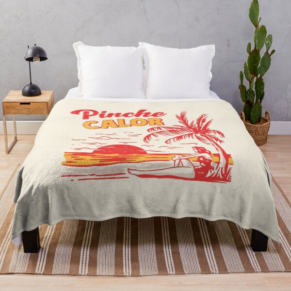 Item preview, Summer Heat Retro Beach Sunset Tropical Vibes designed and sold by Oniyasha.