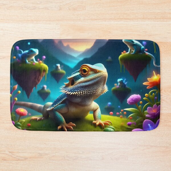 Item preview, A bearded dragon in a fantasy world.  designed and sold by Nomad-Maynard.