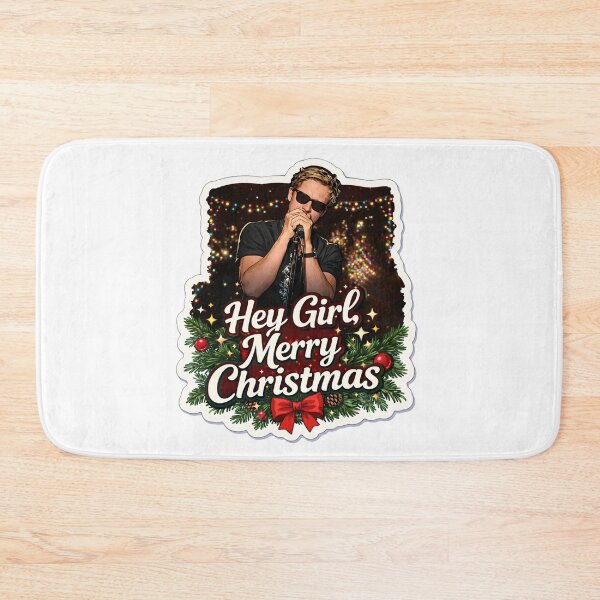 Item preview, Hey Girl, Merry Christmas designed and sold by hesjustken.
