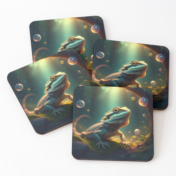 Item preview, A bearded dragon in a fantasy world.  designed and sold by Nomad-Maynard.