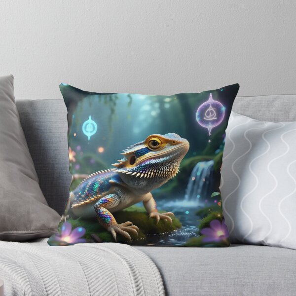 Item preview, A bearded dragon in a fantasy world.  designed and sold by Nomad-Maynard.